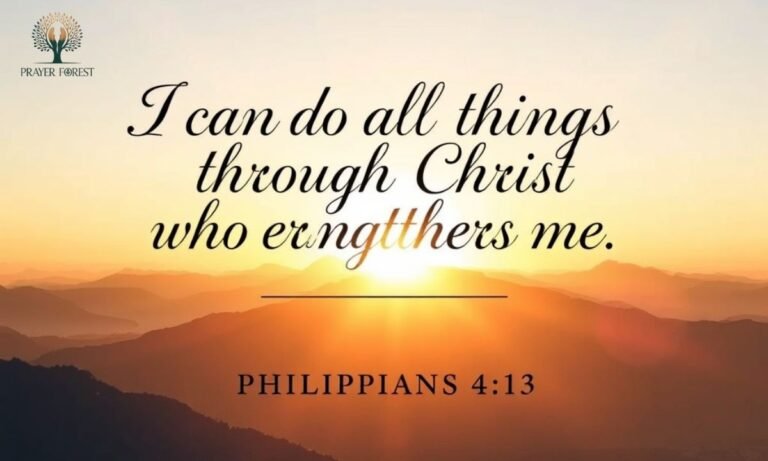 Philippians 4:13 – Meaning, Explanation, and Related Bible Verses