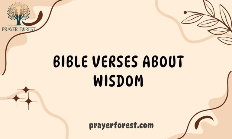55 Bible Verses About Wisdom