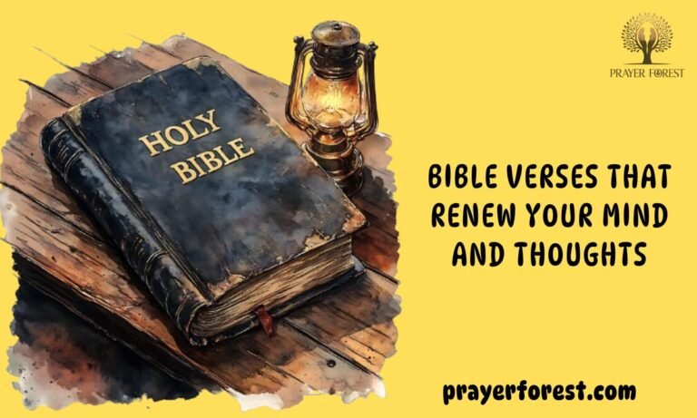 77 Bible Verses That Renew Your Mind and Thoughts