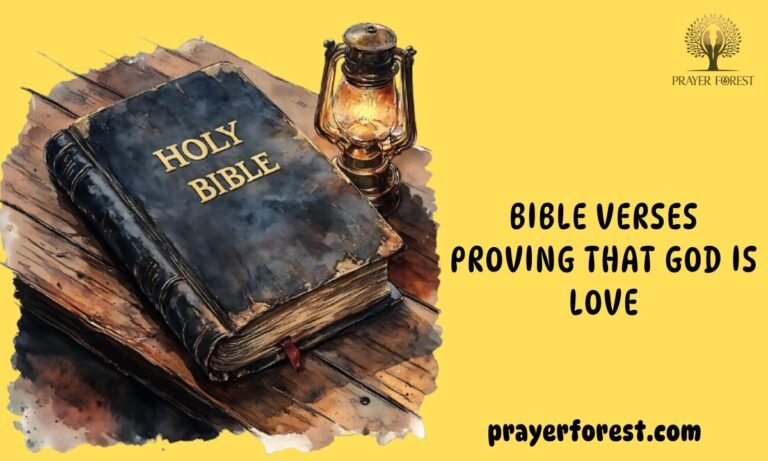 79 Bible Verses Proving That God Is Love