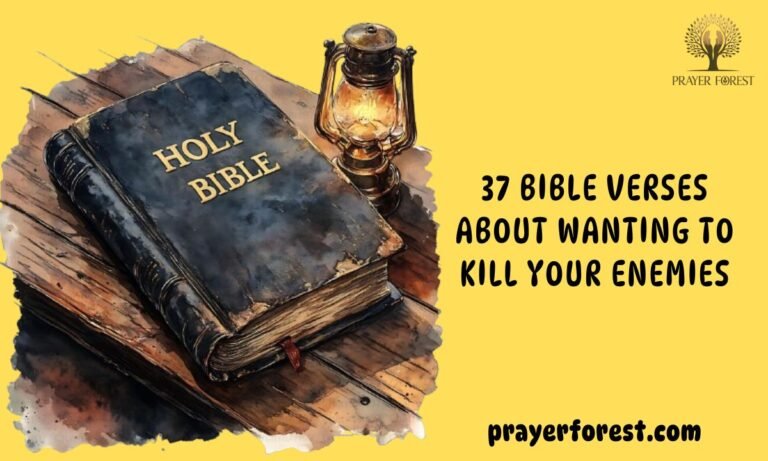 37 Bible Verses About Wanting to Kill Your Enemies