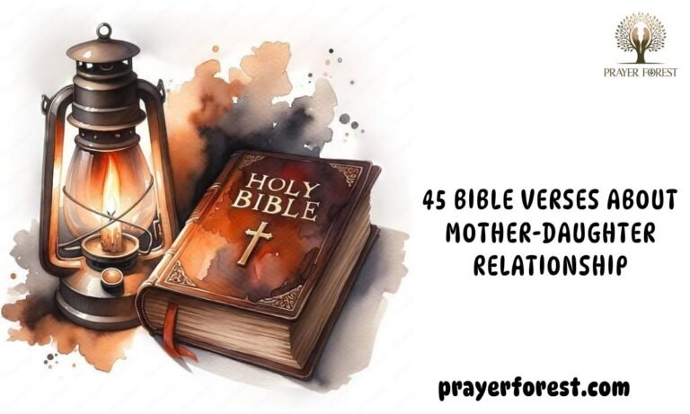 45 Bible Verses About Mother-Daughter Relationship