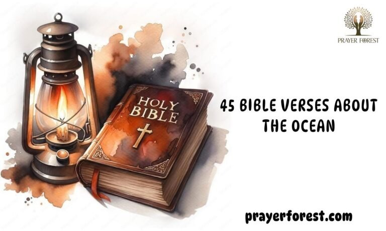 45 Bible Verses About The Ocean