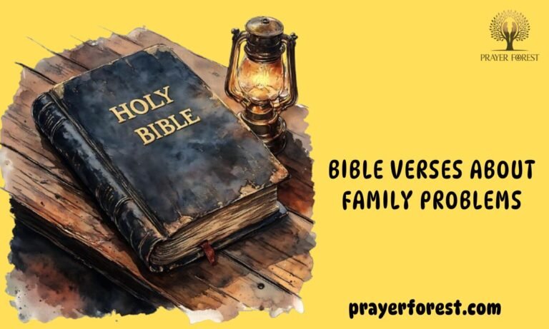 47 Bible Verses About Family Problems