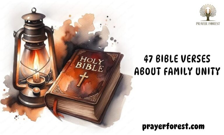 47 Bible Verses About Family Unity