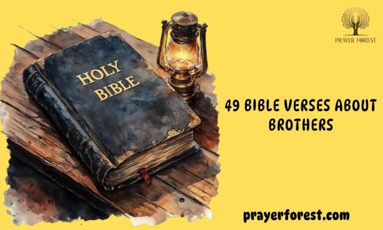 49 Bible Verses About Brothers