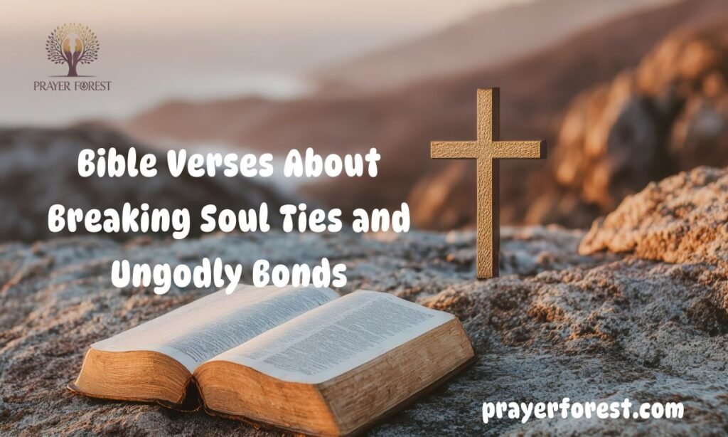  Bible Verses About Breaking Soul Ties and Ungodly Bonds