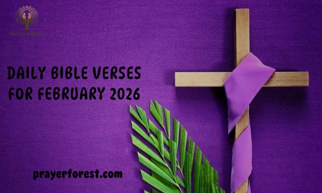 Daily Bible Verses for February 2026