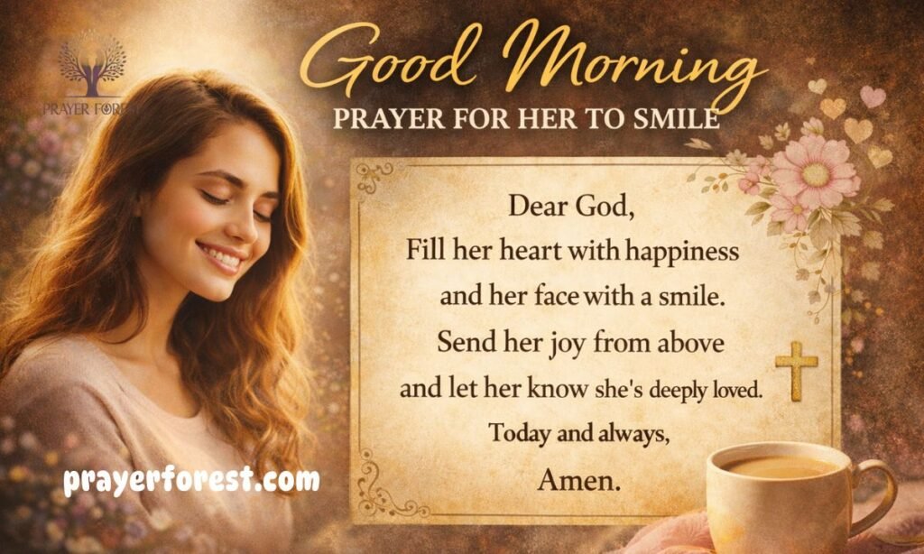 Good Morning Prayer for Her to Smile