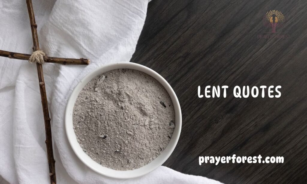 Lent Quotes
