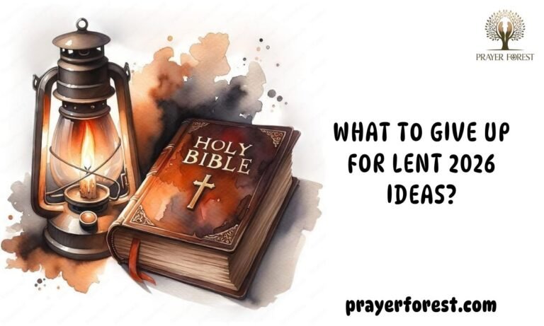 What To Give Up For Lent 2026 Ideas?