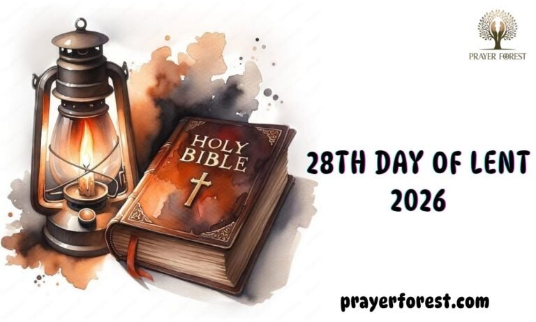 28th Day of Lent 2026: Morning Devotional and Scripture Reading