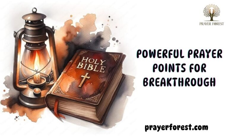 50 Powerful Prayer Points For Breakthrough