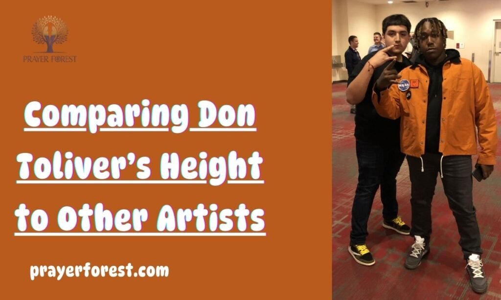 Comparing Don Toliver’s Height to Other Artists