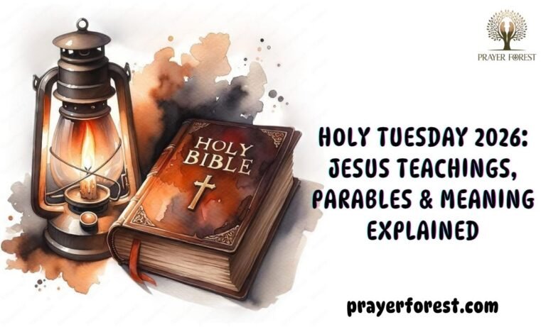 Holy Tuesday 2026: Jesus Teachings, Parables & Meaning Explained