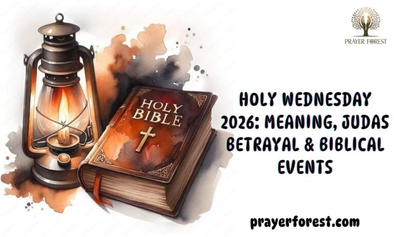 Holy Wednesday 2026: Meaning, Judas Betrayal & Biblical Events