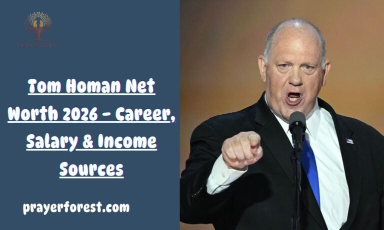 Tom Homan Net Worth 2026 – Career, Salary & Income Sources