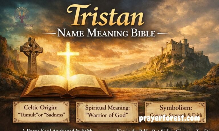 Tristan Name Meaning Bible: Discover the Spiritual Roots and Symbolism