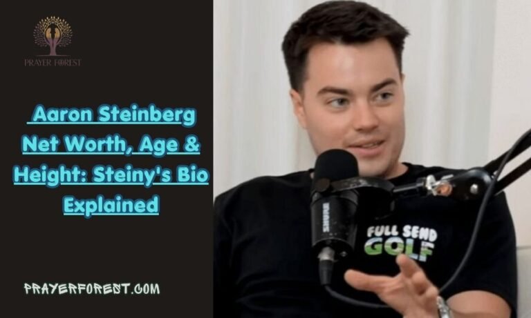 Aaron Steinberg Net Worth, Age & Height: Steiny's Bio Explained