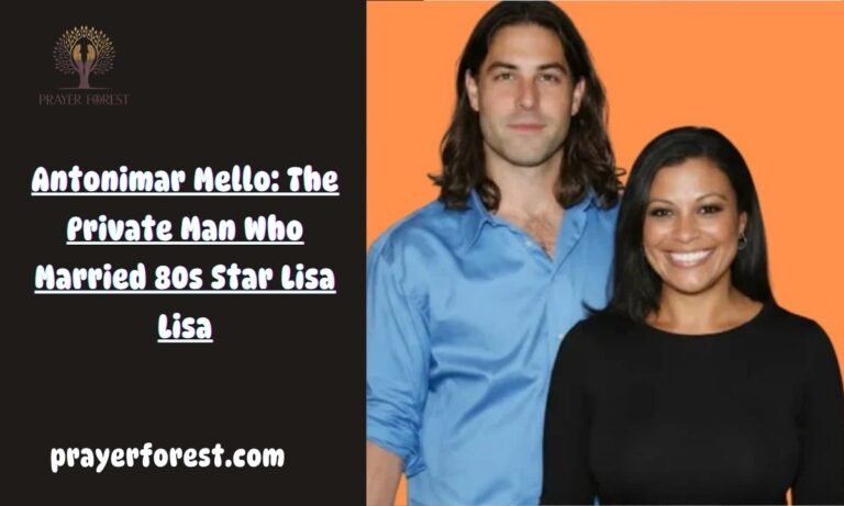 Antonimar Mello: The Private Man Who Married 80s Star Lisa Lisa
