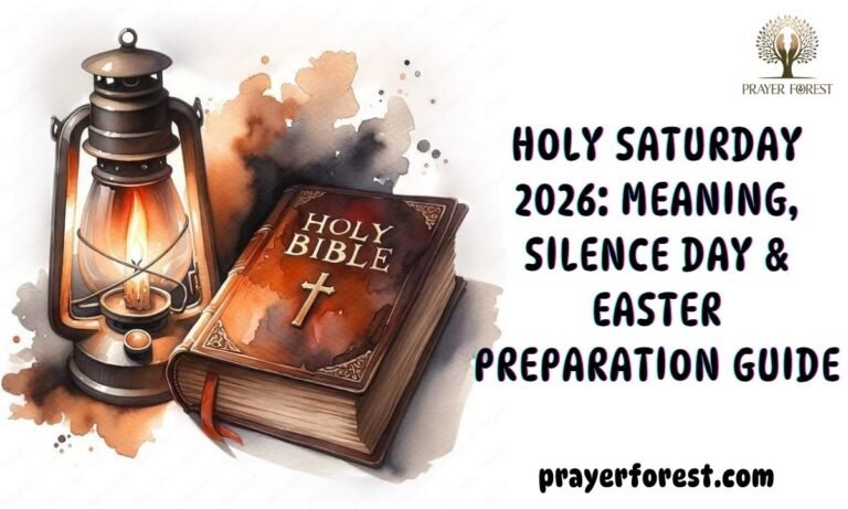 Holy Saturday 2026: Meaning, Silence Day & Easter Preparation Guide