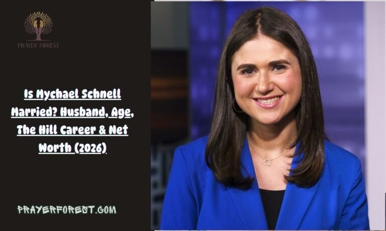 Is Mychael Schnell Married? Husband, Age, The Hill Career & Net Worth (2026)