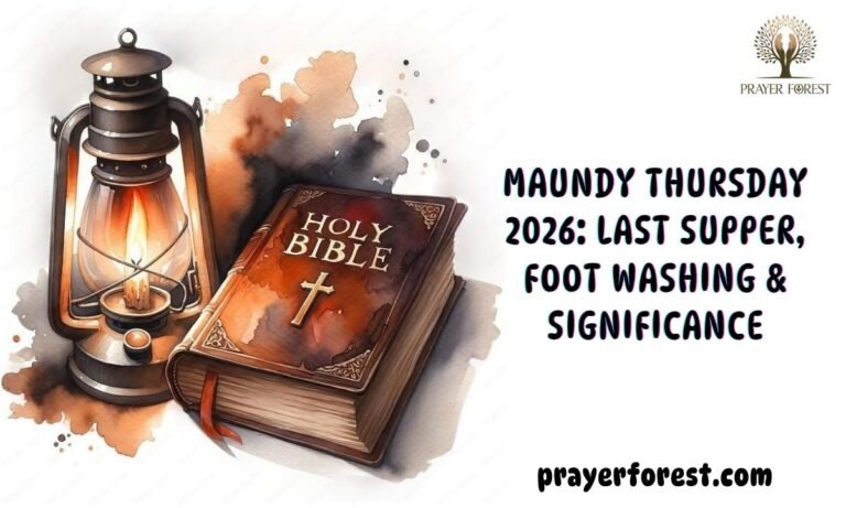 Maundy Thursday 2026: Last Supper, Foot Washing & Significance