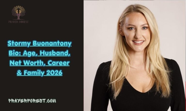 Stormy Buonantony Bio: Age, Husband, Net Worth, Career & Family 2026