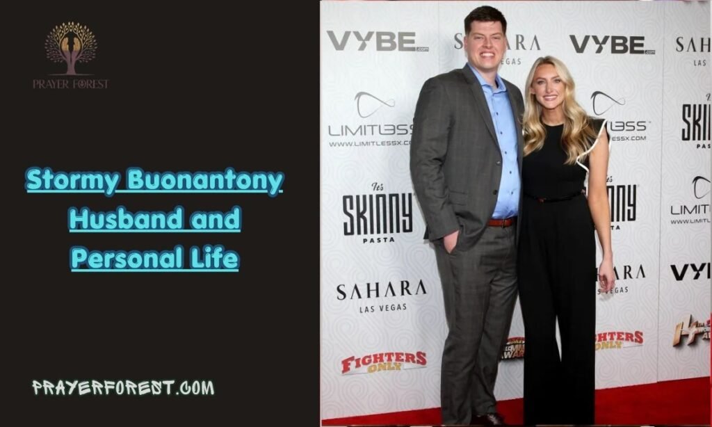 Stormy Buonantony Husband and Personal Life