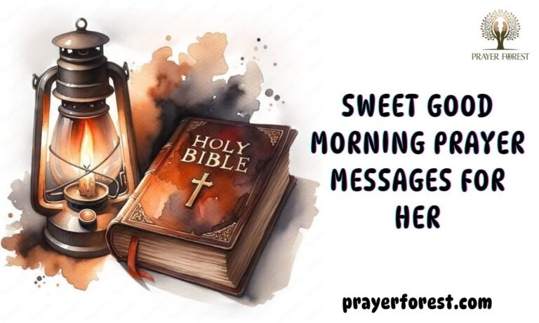 Sweet Good Morning Prayer Messages for Her