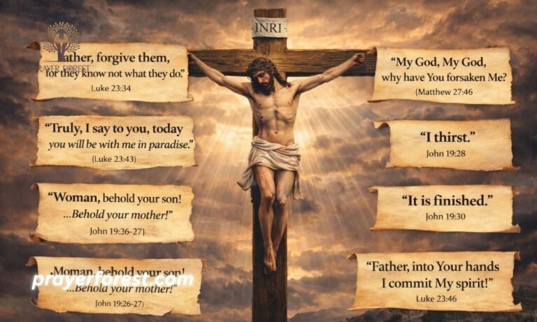 The Seven Last Words of Jesus on the Cross: Bible Verses and Their Meaning