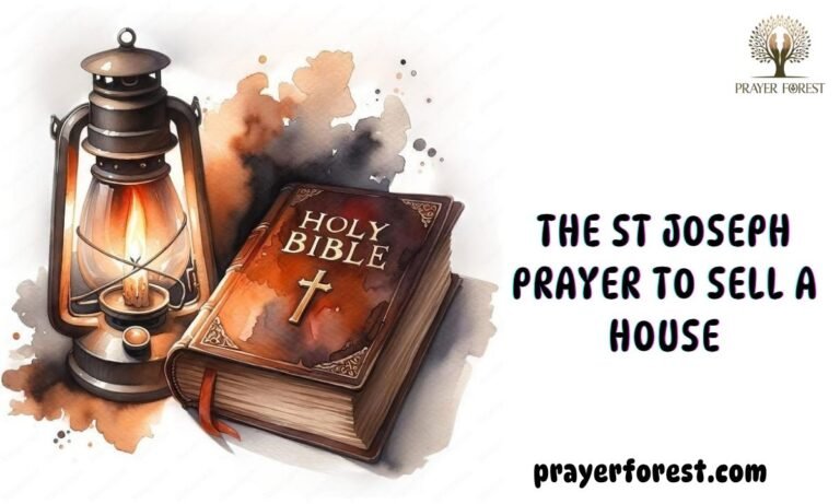 The St Joseph Prayer to Sell a House
