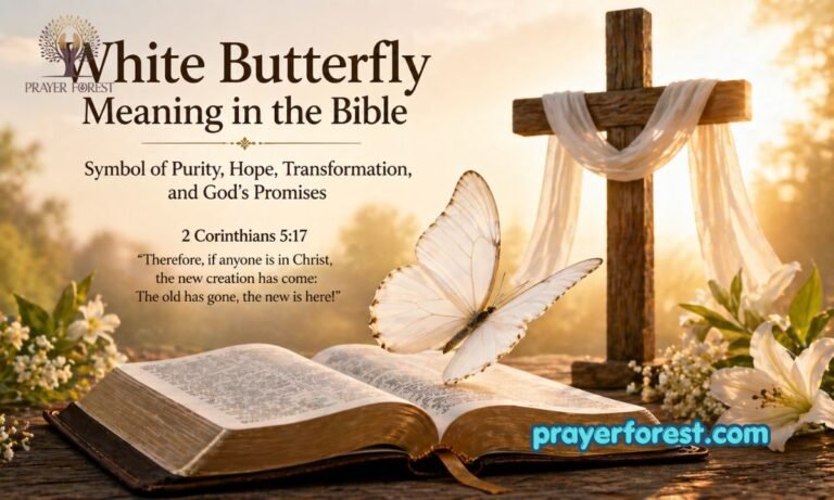 White Butterfly Meaning in the Bible: A Sign of God’s Peace (2026)